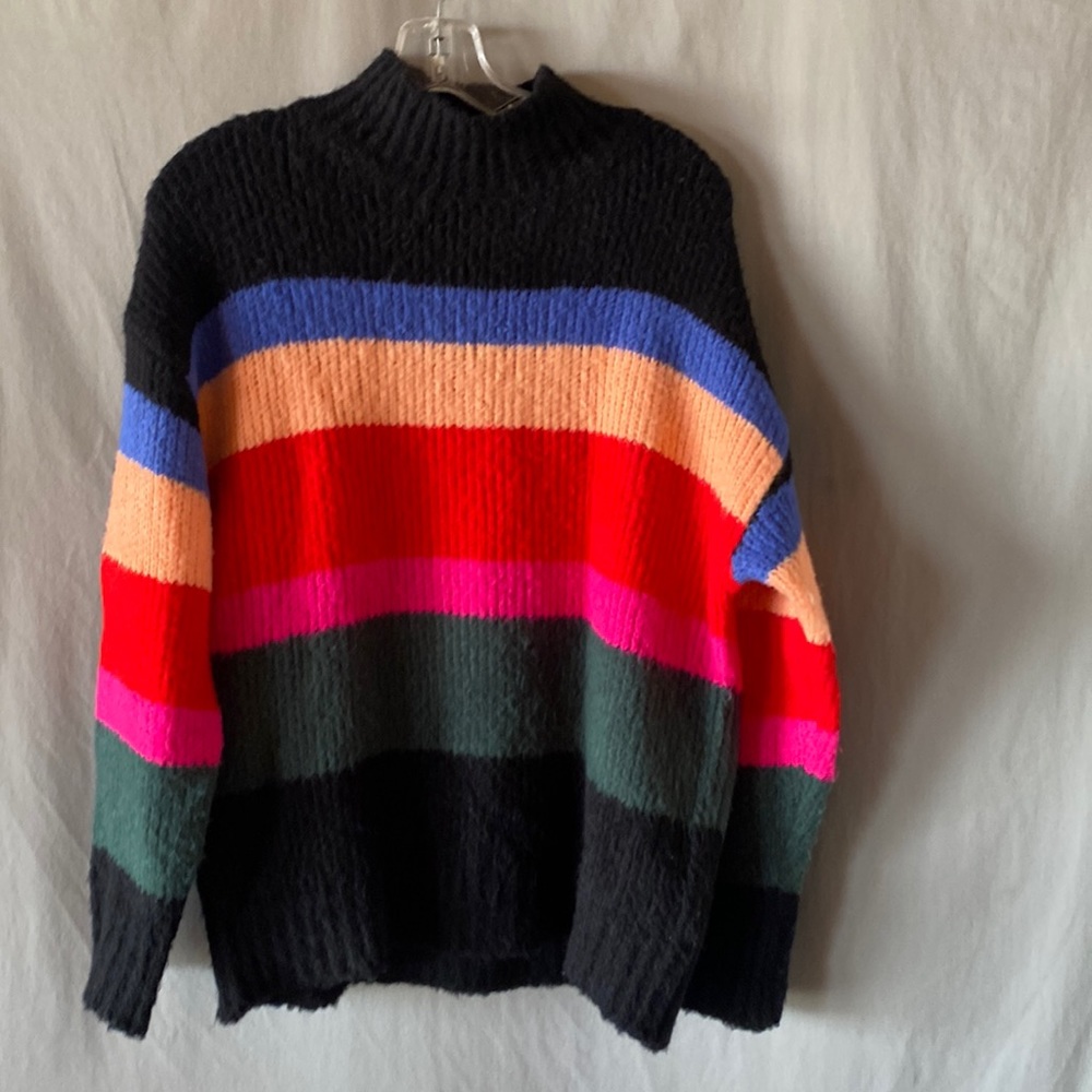 Fantastic Fawn Multi Color Size S Sweater. Great condition. Warm and Cozy.